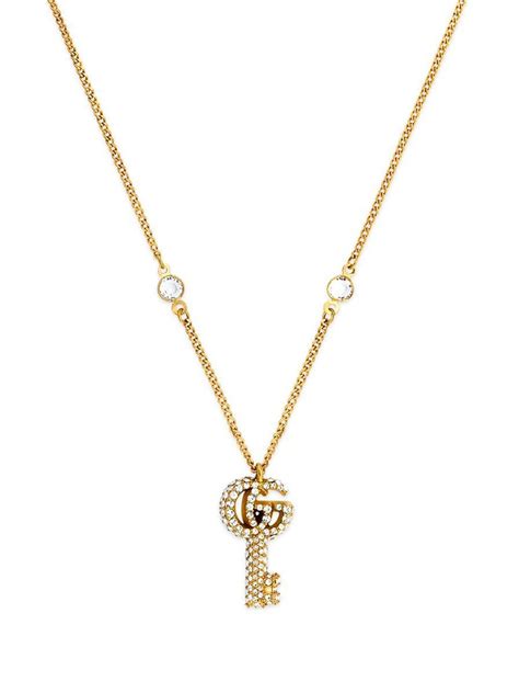 gucci necklace for ladys|farfetch gucci necklace.